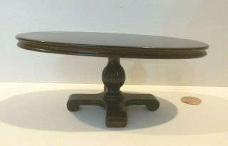 Bespaq Dollhouse Miniature Oval Table A1024