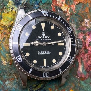 Rolex Submariner Reference 5513 Vintage Watch 100 Year 1966