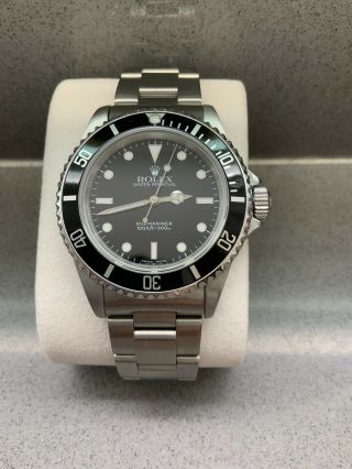 Rolex Submariner 14060 Black Dial Stainless Steel E Serial 2