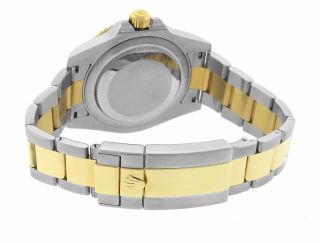 Rolex GMT - Master II Ceramic Black Two - Tone Gold 40mm Watch FULL SET 116713 4