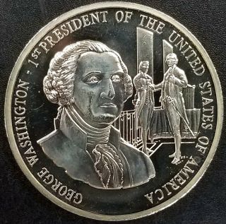 George Washington,  1st President Of The United States Of America Token 33 Mm