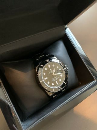 Rolex Submariner Date Black PVD/DLC Coated Stainless Steel 40mm Watch 116610LN 2