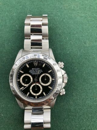 Rolex Daytona Cosmograph 16520 Steel 1996 T Serial Mens Wristwatch Patrizzi 2