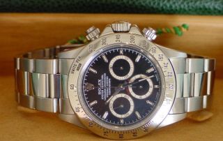 Rolex Daytona Cosmograph 16520 Steel 1996 T Serial Mens Wristwatch Patrizzi 5