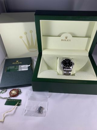 Rolex Explorer I Ref 114270 Watch Z - Serial Box And Papers