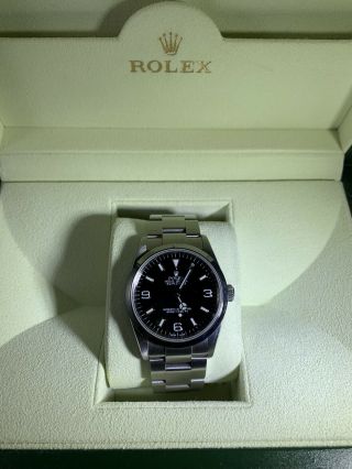 Rolex Explorer I Ref 114270 Watch Z - SERIAL Box and Papers 2