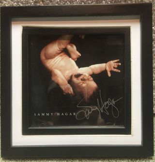 Sammy Hagar Signed Autographed Ten 13 Cd Framed In Special Frame