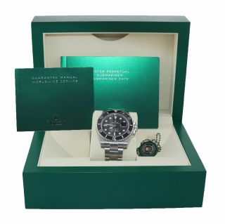 2020 Rolex Submariner Date 116610 Steel Black Dial Ceramic Bezel Watch Box 2