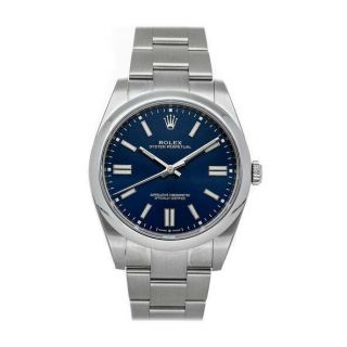 Pre - Rolex Oyster Perpetual Blue Dial Steel Watch 124300 Coming Soon