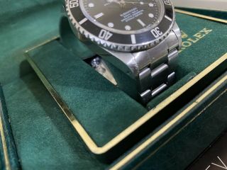 Fully Complete Vintage Rolex Submariner Stainless Steel Black Dial 16800 4