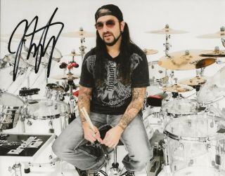 Mike Portnoy Of Dream Theater Real Hand Signed Photo 1 Winery Dogs