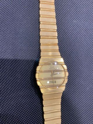 Piaget Polo 18k Gold Dial 31mm Quartz Watch - Owner - Ref 15562 C 701 1