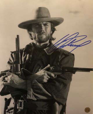 Clint Eastwood - Autograph - Hand Signed B&w 8x10 With Hologram