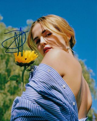 Gfa Sexy Movie Actress Zoey Deutch Signed Autograph 8x10 Photo Proof Ad1