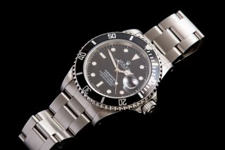 Vintage Rolex Submariner Tritium Dial Men ' s Wrist Watch 5