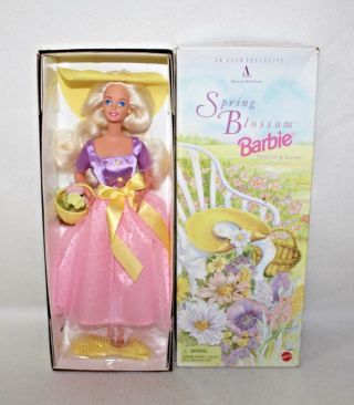 1995 “spring Blossom Barbie” Avon Exclusive 1st In Series