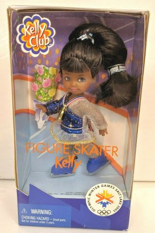 Mattel Kelly Club Ice Figure Skater Doll 2002 Salt Lake City Olympics 4 - Inch