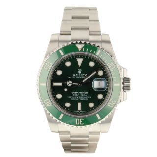 2020 Rolex Submariner Steel Green Hulk Watch 116610 Lv Complete Full Stickers