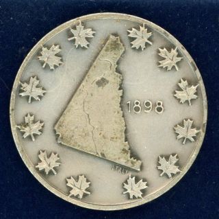 1867 - 1967 Canada Centennial Confederation Yukon Territory Medal