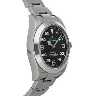 Rolex Air - King Auto 40mm Steel Mens Oyster Bracelet Watch 116900 4