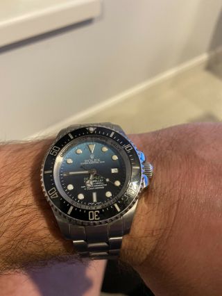 Rolex Sea - Dweller Deepsea Deep Blue Men ' s Watch 6