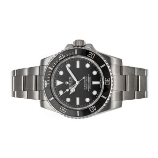Rolex Submariner No Date Auto 40mm Steel Mens Oyster Bracelet Watch 114060 2