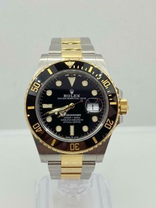 Rolex 126613ln Submariner Black Dial Two Tone