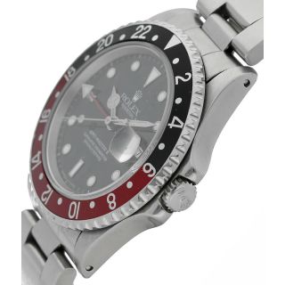Rolex GMT - Master II Coke 16710 Black Dial Stainless Steel Men ' s Watch 1991 3