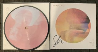Shawn Mendes Hand Signed Autographed “if I Can’t Have You” 7 In Rare Lithograph