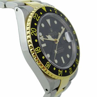 ROLEX GMT - MASTER II OYSTER PERPETUAL STEEL & GOLD 16713 BOX AND PAPERS 2004 4