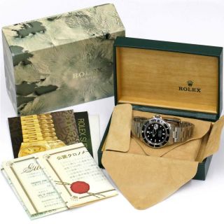 ROLEX Submariner Date 16610 Serial N Automatic Black Dial Mens Watch 90102133 2