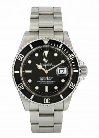 Rolex Submariner 16610 Mens Watch