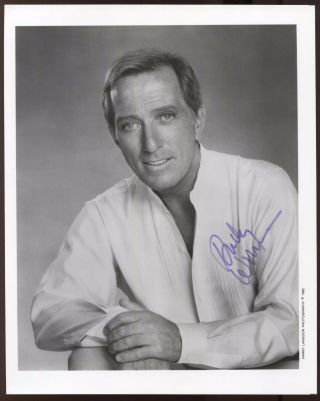 Andy Williams Signed 8x10 Photo Vintage Autographed From 1992 Auto