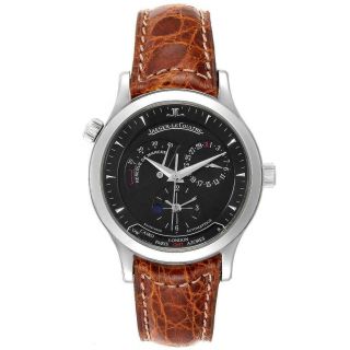 Jaeger Lecoultre Master Geographic Steel Mens Watch 142.  8.  92.  S Q1428470 2