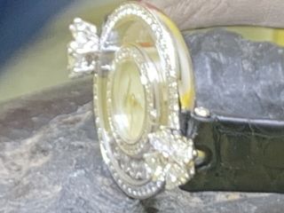 Exquisite Chopard Liquid Diamond Ladies 18k White Gold Watch Ref 4527 3