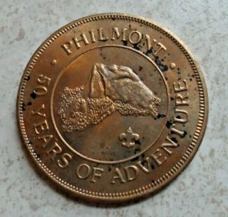 Philmont Trek Token Mexico Usa Medallion Boy Scout Ranch Coin 1989
