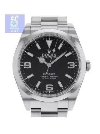 Rolex Explorer 214270 Black Dial Stainless Steel Automatic Mens Watch 3