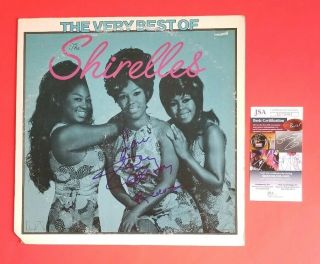 Shirley Alston Reeves Signed The Shirelles Vintage Lp Album With Jsa Psa