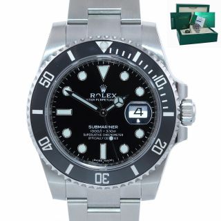2020 Stickers Papers Rolex Submariner 116610 Steel Black Ceramic Watch Box