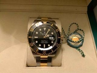 2020 Rolex Sea - Dweller 126603 2 - Tone 18K Yellow Gold & Stainless Steel 2