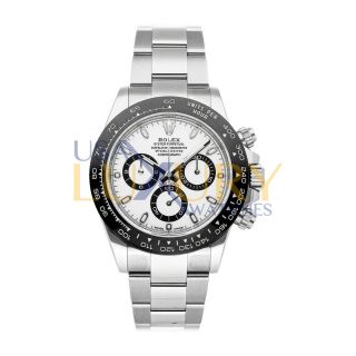 Unworn Rolex Daytona 116500ln White Dial Stainless Steel Oyster Men’s Watch