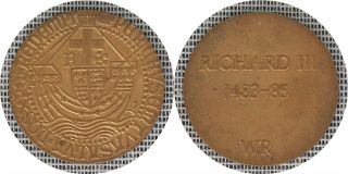 Uk Great Britain Token - Richard Iii 1483 - 1485 Wr - Tkt