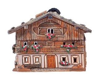 Ceramic Cone Incense Burner Miniature of the farmhouse in South Tyrol ™ Midene 2