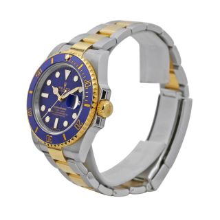 Mens ' Rolex Submariner Date 40,  Steel,  18k Yellow Gold,  Blue dial,  116613LB 3