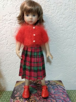 Sweater And Skirt Outfit Fits Little Darling - Similar 13 " Dolls