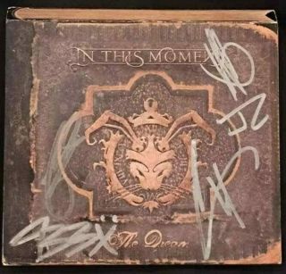 In This Moment Band Signed Autograph The Dream Maria Brink All 5