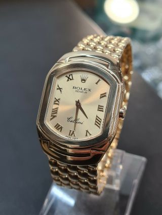Rolex Cellini Solid 18k Gold Watch