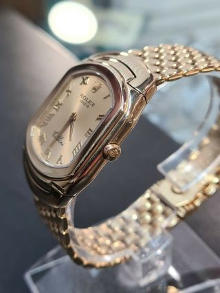 Rolex Cellini Solid 18k Gold Watch 5