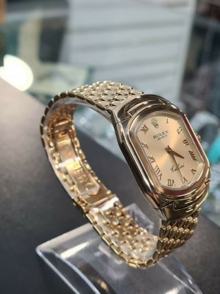 Rolex Cellini Solid 18k Gold Watch 6