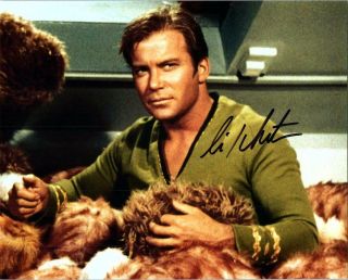 William Shatner Star Trek Autographed 8x10 Picture Signed Photo Pic Includes